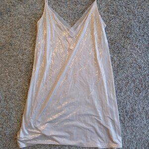 New Victoria's Secret sheer slip in shimmery pink